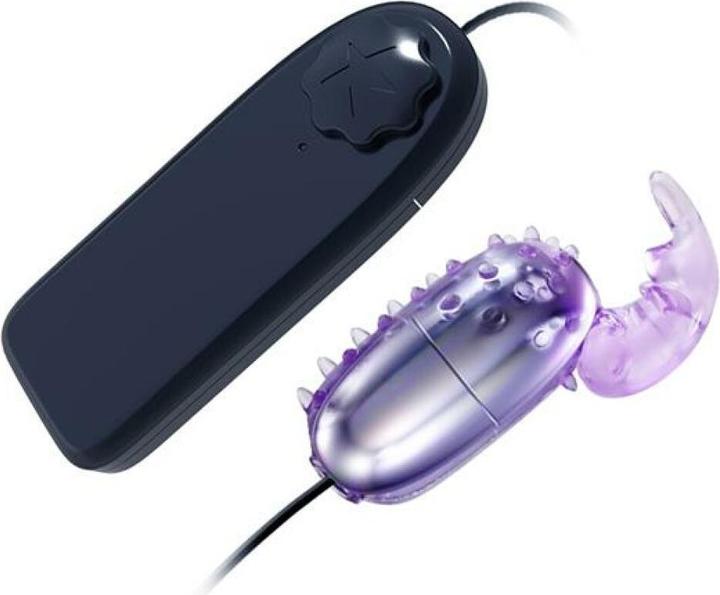 Actual product image Baile Vibro Egg "Super Vibrator" with clitoris stimulator