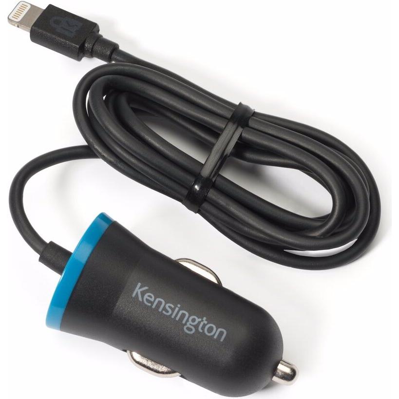 Thumbnail - Kensington PowerBolt K38028WW, Auto Adapter, Schwarz