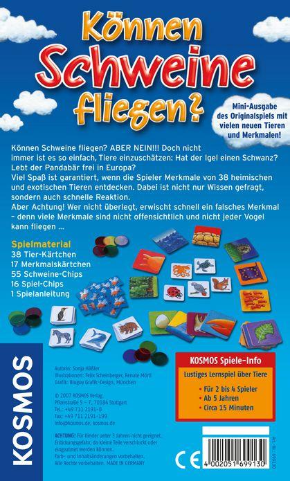 Produktbild Kosmos Können Schweine fliegen? (Deutsch)