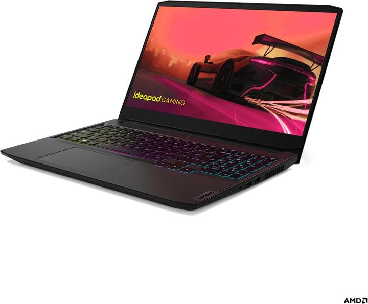 Produktbild Lenovo IdeaPad Gaming 3 (15.60", 512 GB, 16 GB, DE, AMD Ryzen 5 5600H)