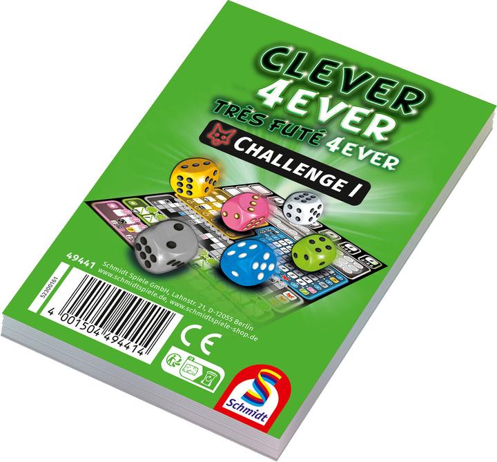 Schmidt Spiele Schmidt Clever 4ever Challenge Block (Allemand)