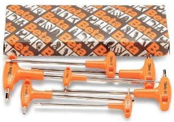 Actual product image Beta Tools Komplet Kluczy Trzpien.-Kątowych 6-Kątnych Rękojeść 5szt.