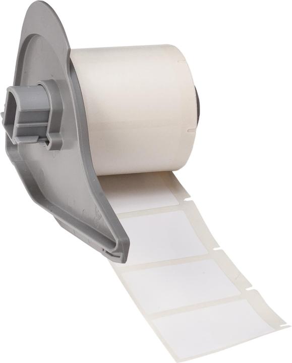 Brady M7-31-423, Polyester, Weiss, glänzend, 38.10 x 25.40 mm, permanent (250 E.) (4.60 cm)