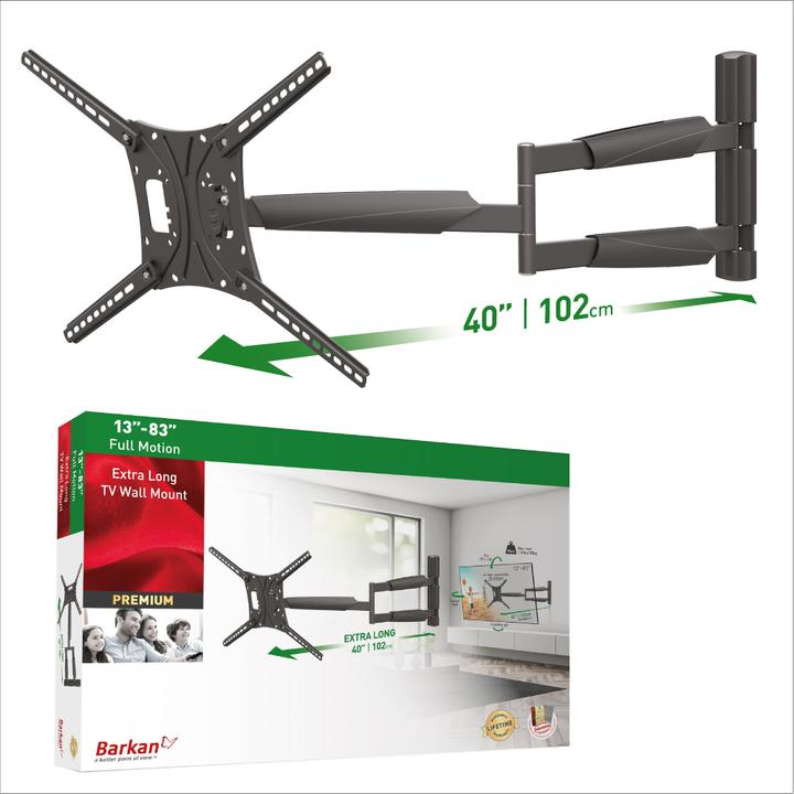 Produktbild Barkan WH 443XL-SW (Wand, 83", 50 kg)