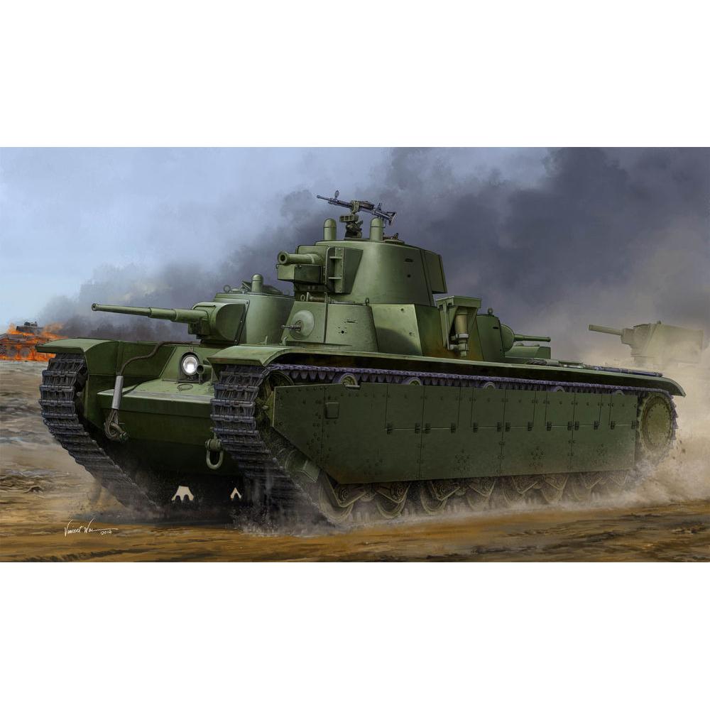 Hobby Boss Soviet T-35 Heavy Tank-Late