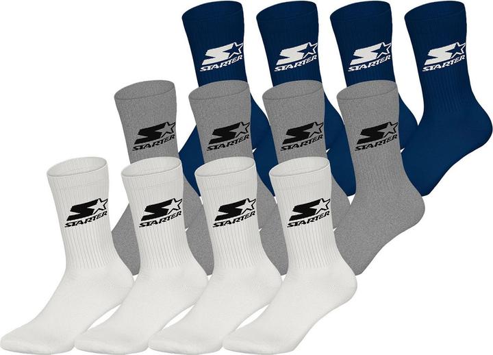 Produktbild Starter Basicsocken Crew (12er Pack, 35 - 38)