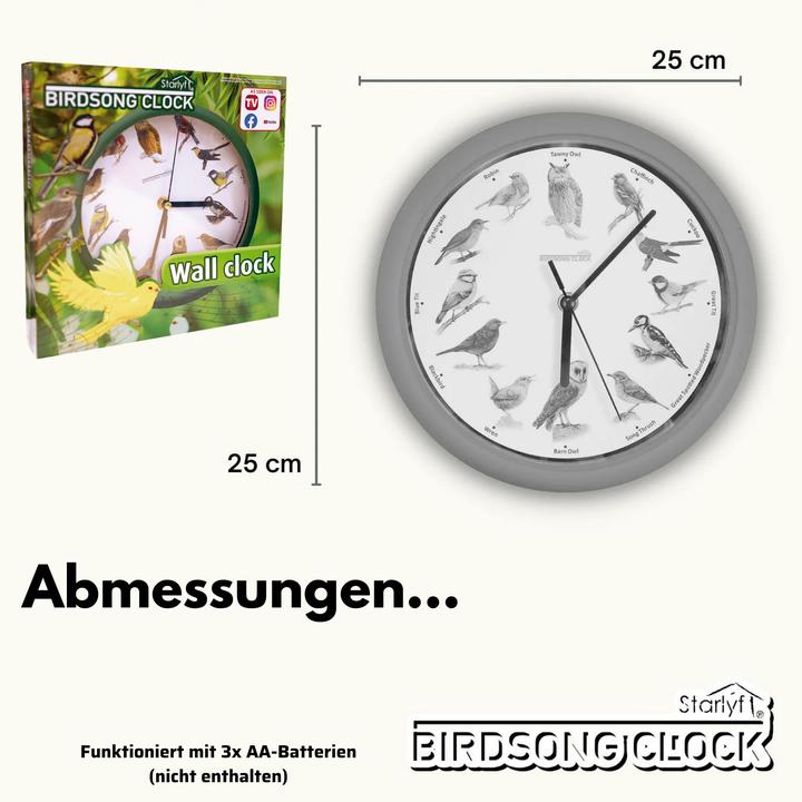 Actual product image Starlyf Birdsong Clock
