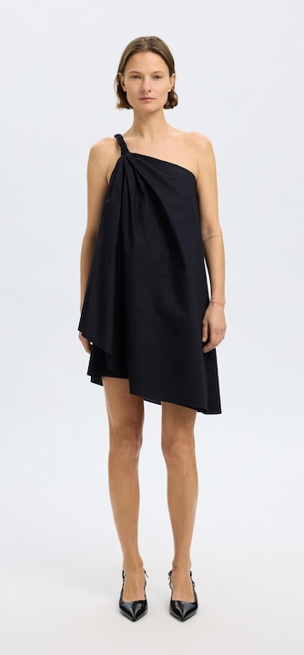 Produktbild Selected Femme Geflochtenes One-Shoulder Kleid (36)