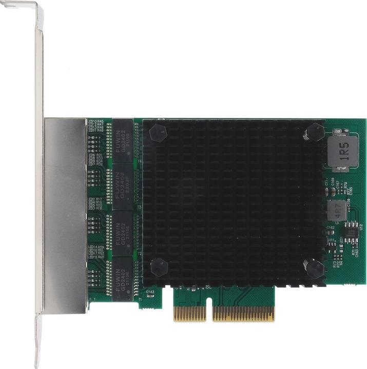 Image du produit Exsys GmbH Carte réseau 4 ports PCIe 2.5 Gigabit (Mini PCI Express)