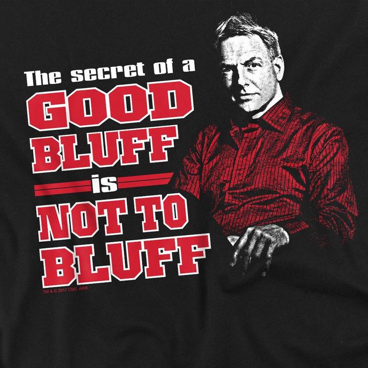 Immagine prodotto Ncis No Bluffing Maglietta Adulto Unisex (M)