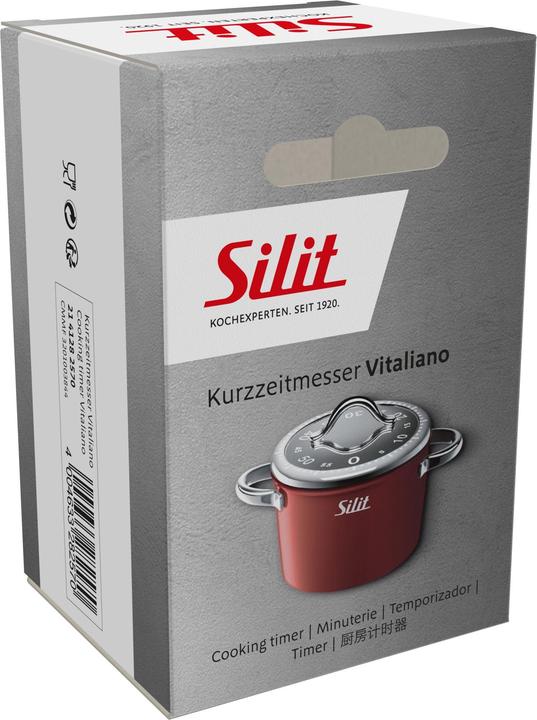 Actual product image Silit Short timer Vitaliano Rosso