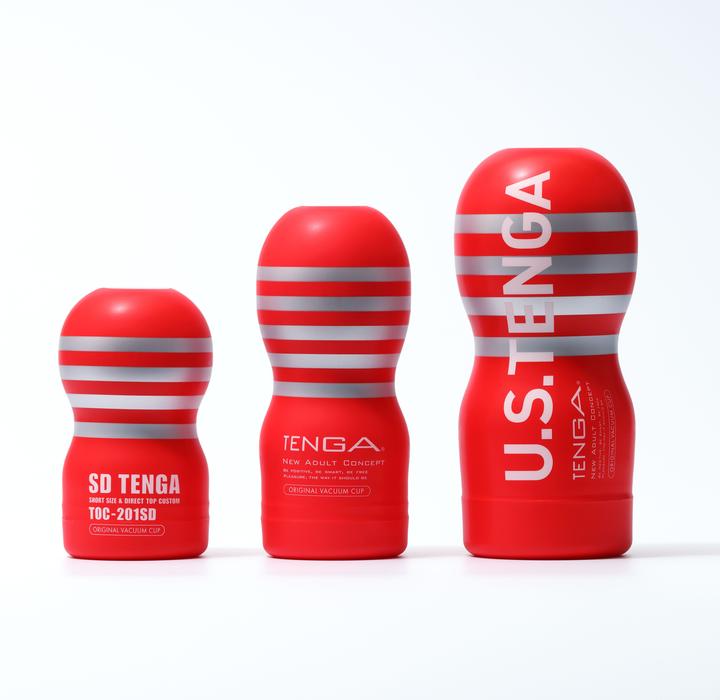 Produktbild Tenga U.S. ORIGINAL VACUUM CUP Strong - Masturbator aus TPE in XL