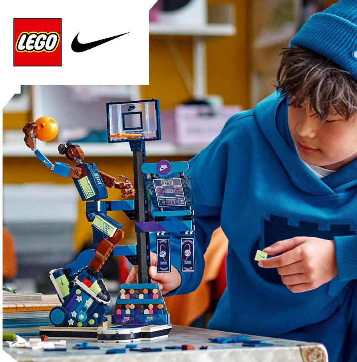 Actual product image LEGO Nike Slam Dunk