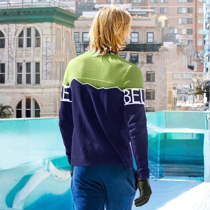 Produktbild Bellemere Pullover Merino Super Fine Mountain Print Sweater (M)