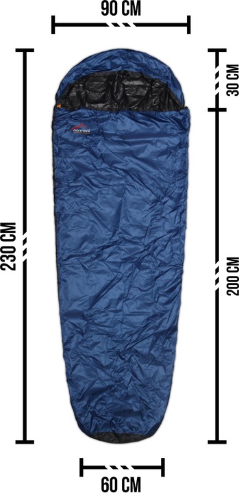Image du produit Normani Housse de pluie pour sac de couchage SleeBag (2.30 m)