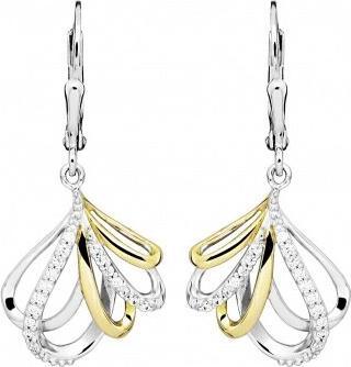 Immagine prodotto Silver Cat Orecchini pendenti in argento con zirconi SC516 (Argento)