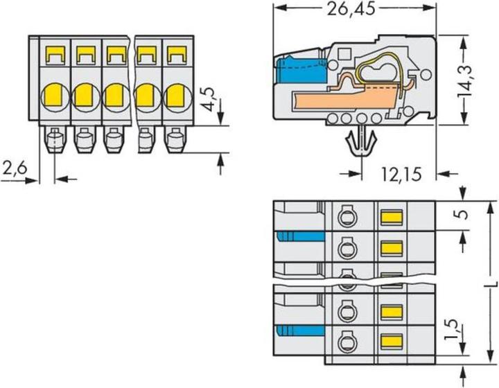 Produktbild Wago 721-103/008-000