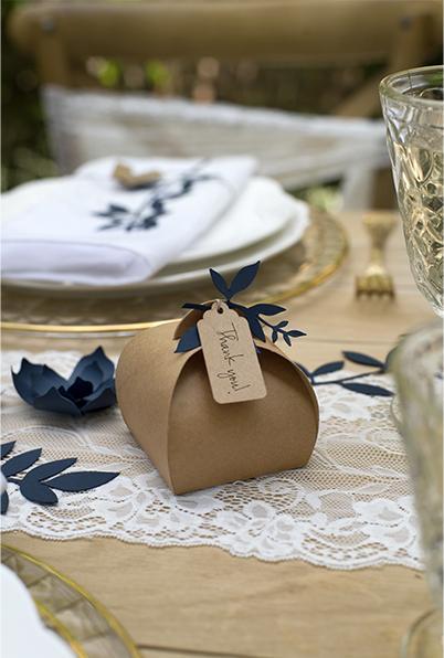 Image du produit Partydeco Boîte à bonbons - Kraft (10 pcs) (10x)