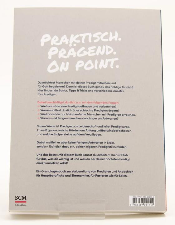 Actual product image Preach (German, WiebeSimon, 2023)