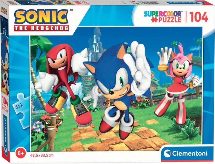Image du produit Clementoni Puzzle - Sonic, 104st. (104 pièces)