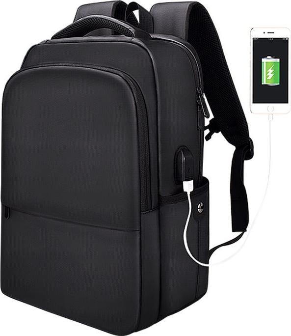 Immagine prodotto Sponge 15 "( 38 cm) Zaino All Black, 15,4" con connessione USB, nero