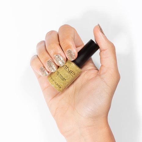 Produktbild Mesauda Gold Glitter (052 Gold Glitter, Gel-Effekt Nagellack)