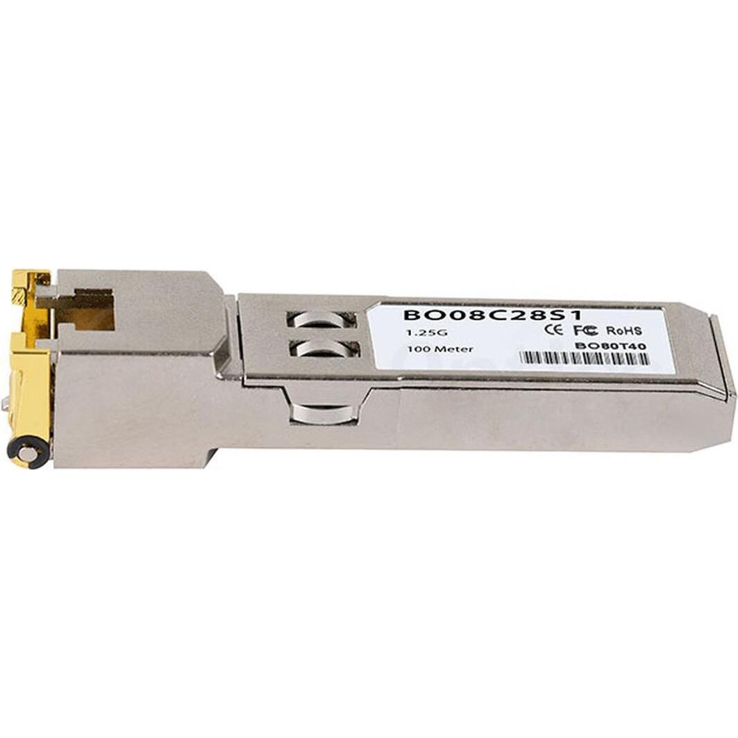 CBO Planet MGB-GT Compatibile BlueOptics SFP BO08C28S1, Ricetrasmettitore, Argento