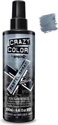 Image du produit Crazy Color Spray pour cheveux Pastel Graphite 250ml (250 ml)