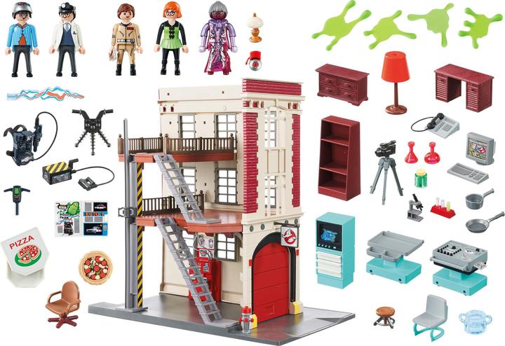 Produktbild Playmobil Ghostbusters Feuerwache (9219, Playmobil Ghostbusters)