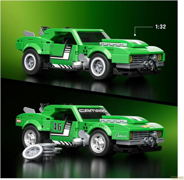 Image du produit Mattel Brick Shop Speed Custom 68 Camaro