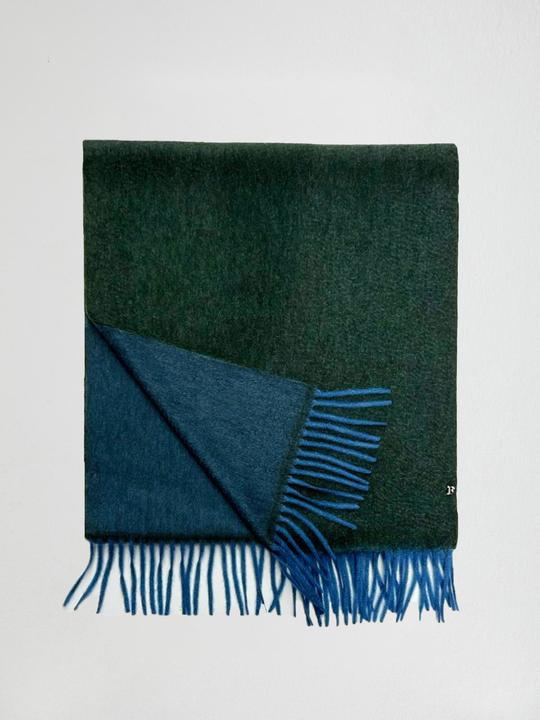 Image du produit Furnari 100% cachemireÉcharpe vert foncé/bleu jean