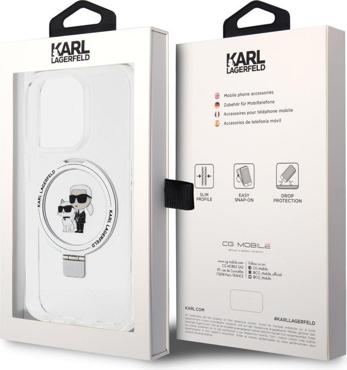 Actual product image Karl Lagerfeld Karl and Choupette (Apple iPhone 15 Pro)