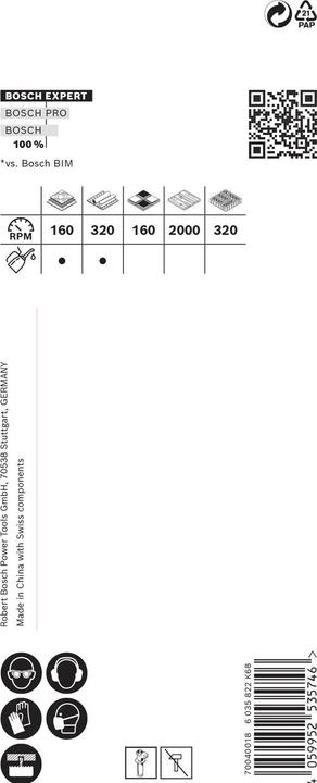 Image du produit Bosch Professional Zubehör Scie cloche EXPERT Tough Material, 54 x 60 mm (54 millimètres)