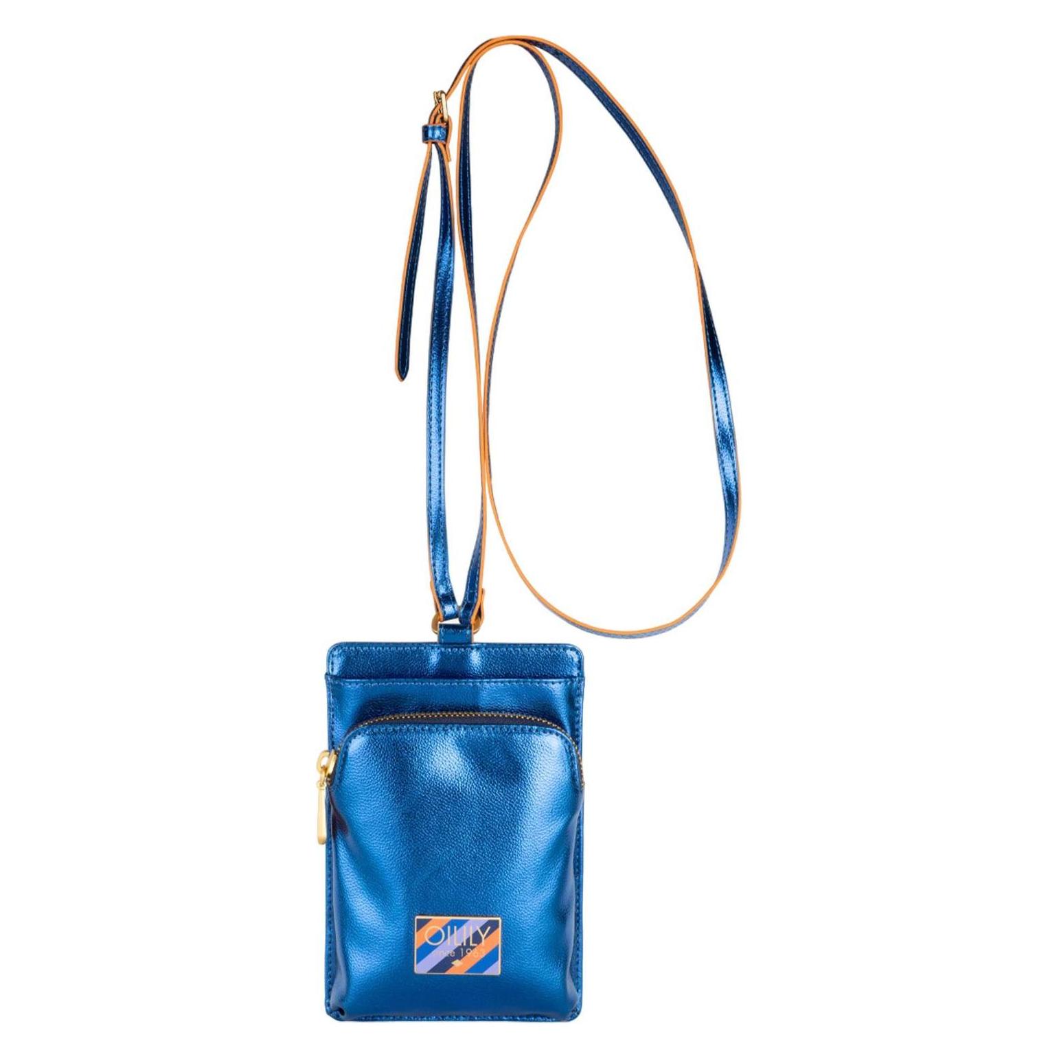 Oilily, Damen, Handtasche, Mae Mobile Holder, Blau