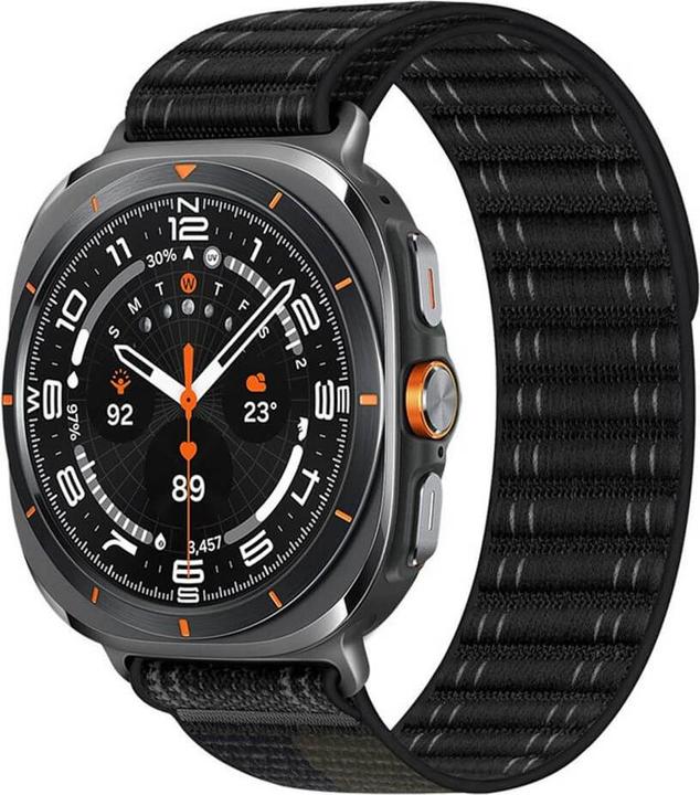 Produktbild Cover-Discount Galaxy Watch Ultra (47mm) - Nylon Ersatz Armband mit Klettverschluss (Nylon)