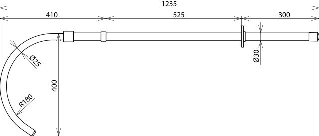 Actual product image Dehn RST 36 1000 Rescue pole Un... 36kV L 1000mm