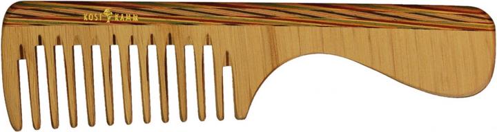 Actual product image Kost Kamm Handle comb wood coloured WIDE 19cm