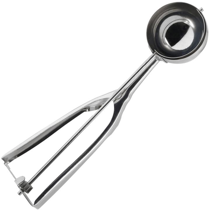 Excellent Houseware Eisportionierer aus Edelstahl mit Ablöser, 5,5 cm (Eisportionierer)