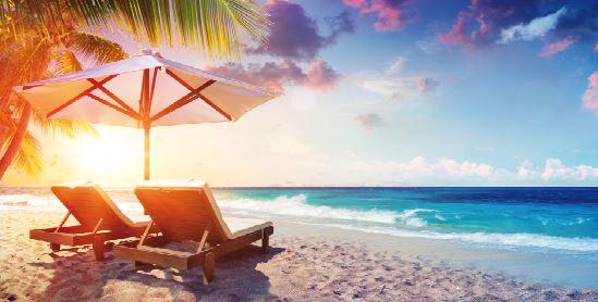 Produktbild Eibert Visual Tropical Beach (50 x 100 cm)