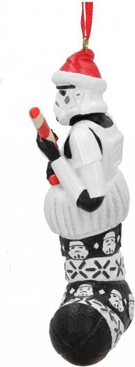 Immagine prodotto Nemesis Now Stormtrooper con calza da appendere 11,5 cm