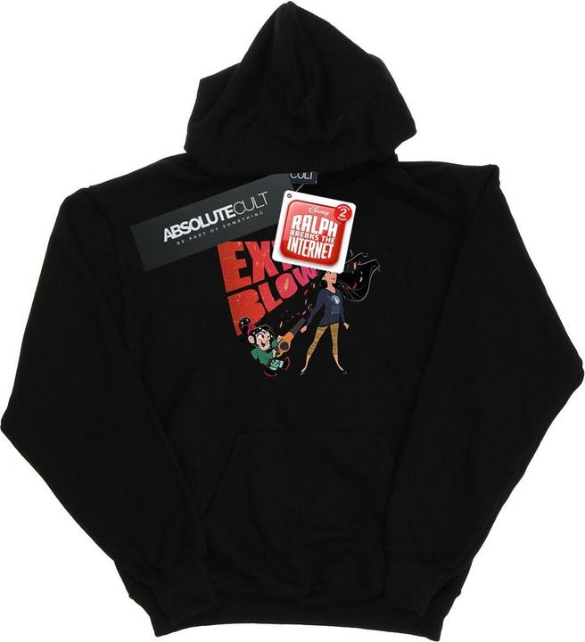 Immagine prodotto Disney Wreck It Ralph Pocahontas And Vanellope Felpa con Cappuccio Uomo (XL)