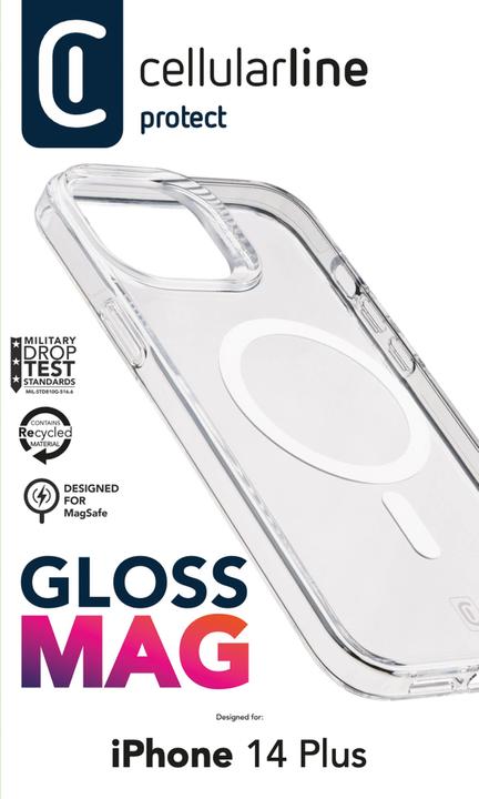 Produktbild Cellularline Gloss Mag Case (Apple iPhone 14 Plus)