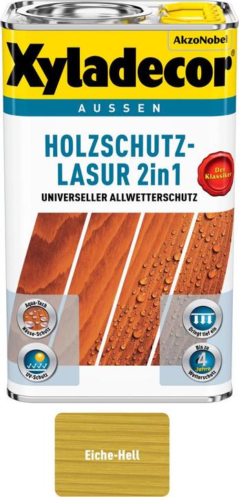 Produktbild Xyladecor Holzschutzlasur (Eiche-hell, 2.50 l)