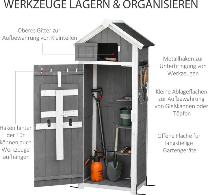 Immagine prodotto Outsunny Capanno degli attrezzi