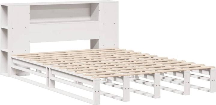 Image du produit vidaXL Bett mit Regal (160 x 200 cm)