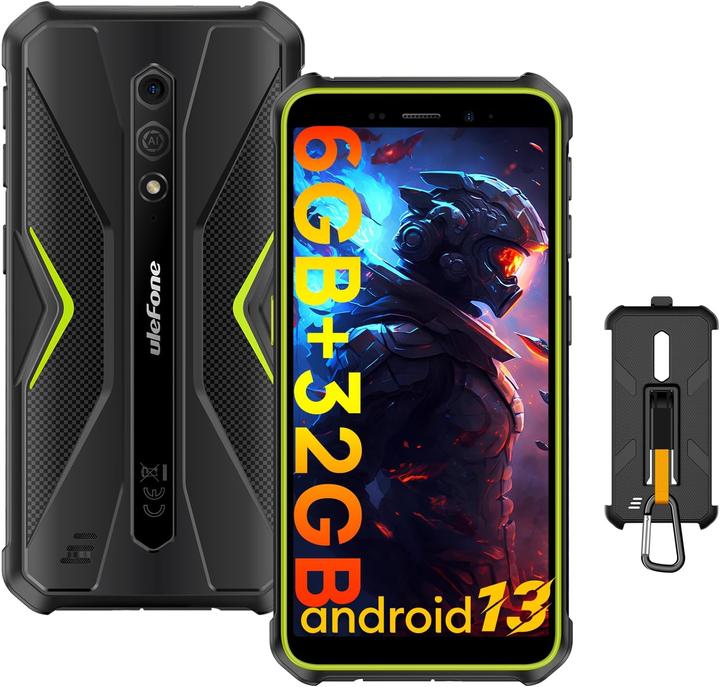 Actual product image Ulefone Armor X12 (32 GB, Less Green, 5.45", Dual SIM, 4G)