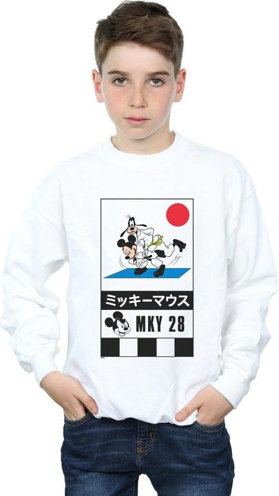 Produktbild Disney Mickey And Goofy Karate Sweatshirt Jungen (128)