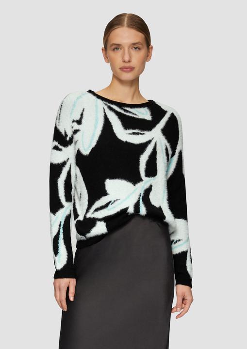 Actual product image s.Oliver Strickpullover Strickpullover mit Intarsienmuster (38)