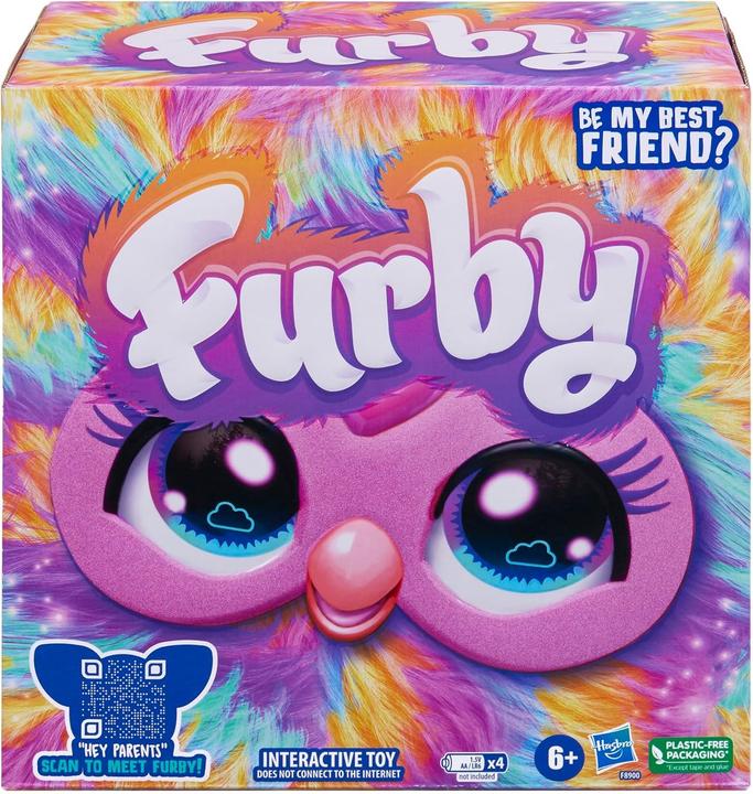 Productafbeelding Furby Tie Dye Interactief Pluchen Speelgoed (23 cm)
