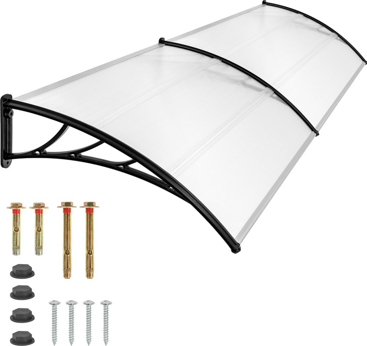 Image du produit tectake Marquise Auvent de porte